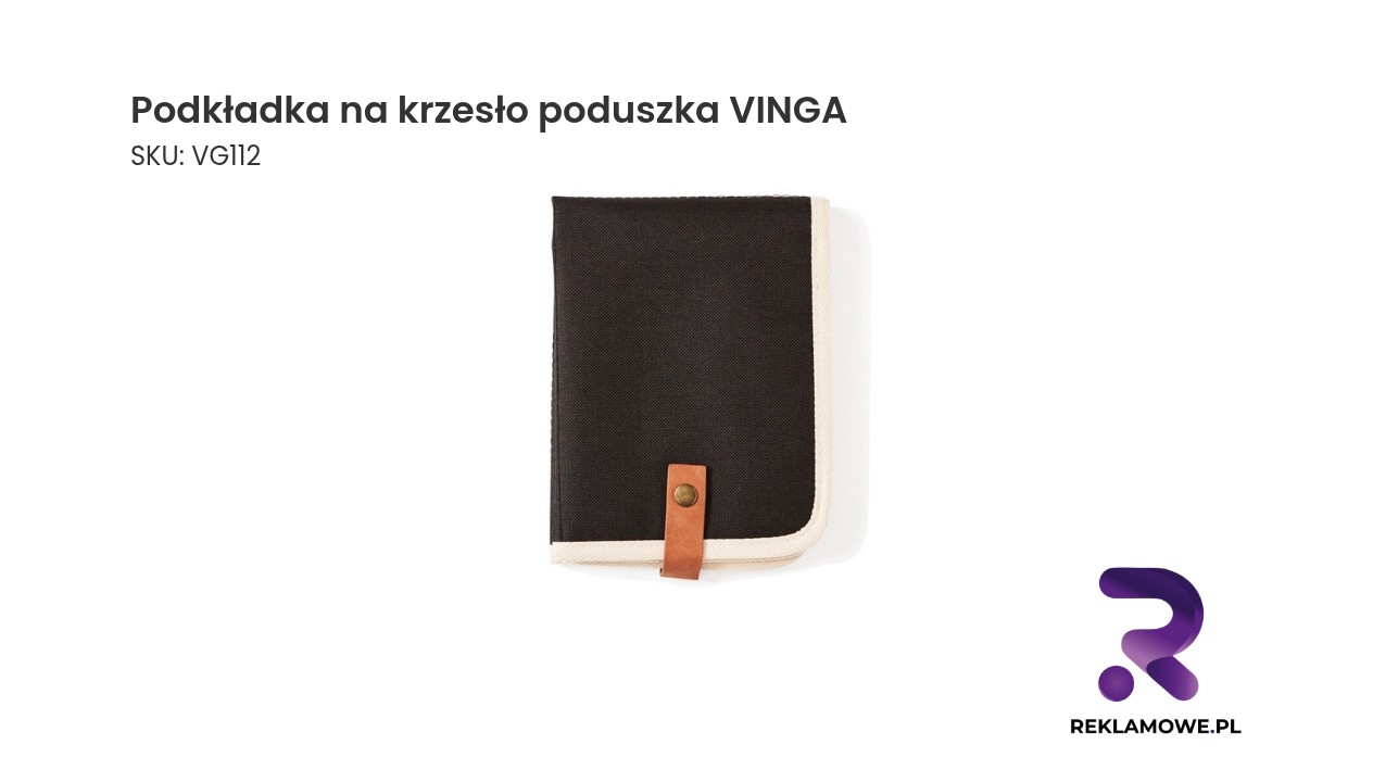 Podkładka na krzesło poduszka z recyklingu VINGA RPET