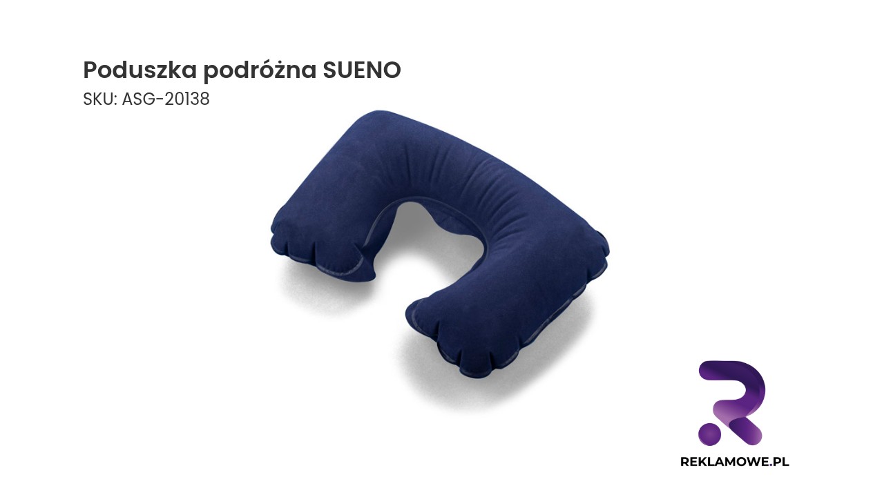 Poduszka podróżna SUENO, komfortowa i praktyczna