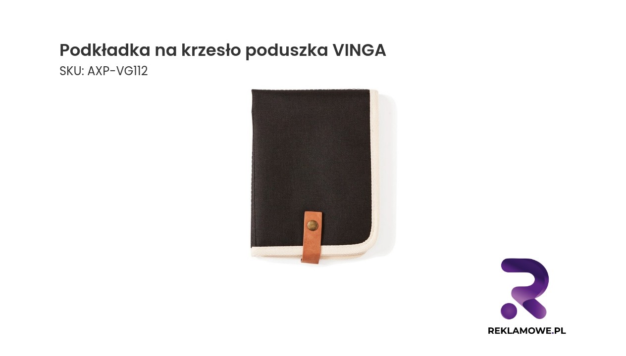 Podkładka na krzesło poduszka VINGA RPET