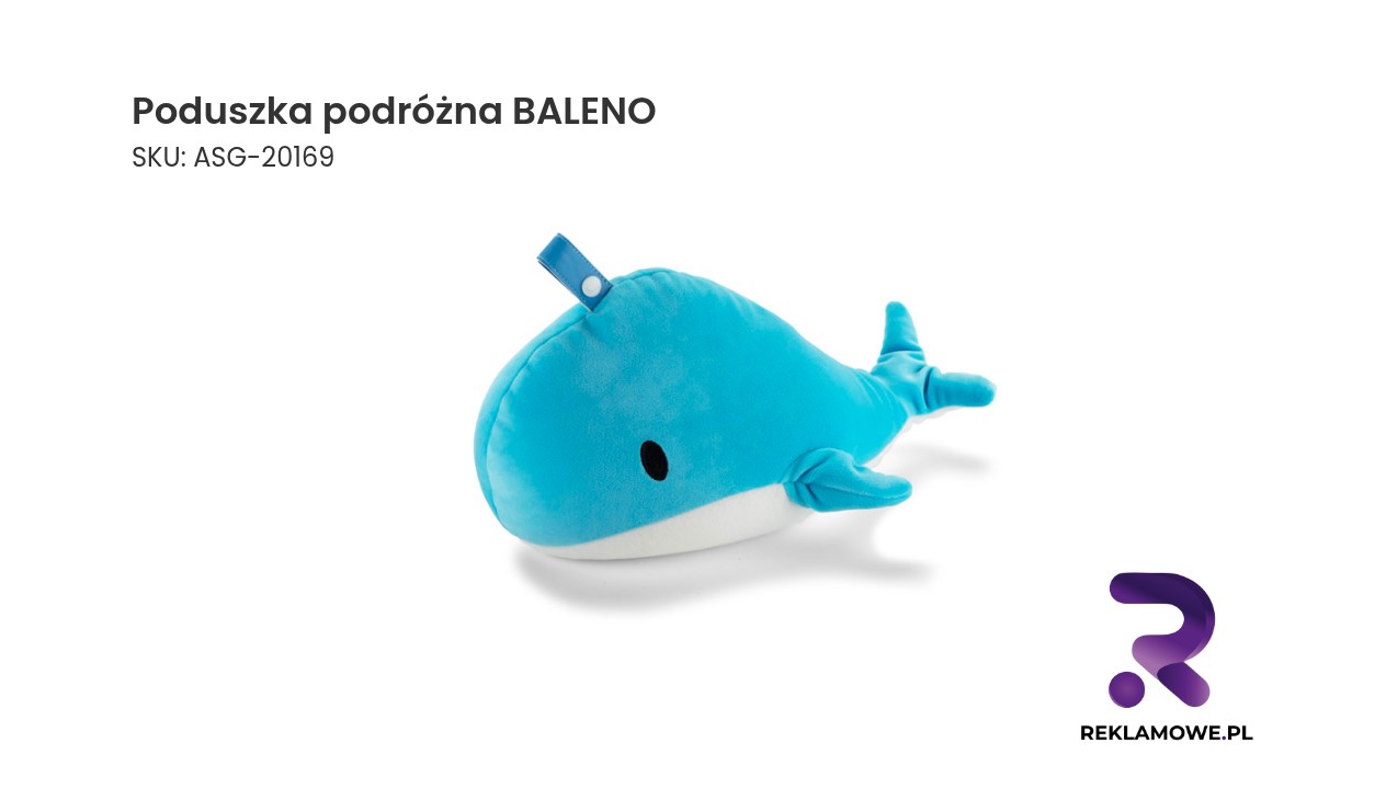 Poduszka podróżna Baleno idealna na długie podróże