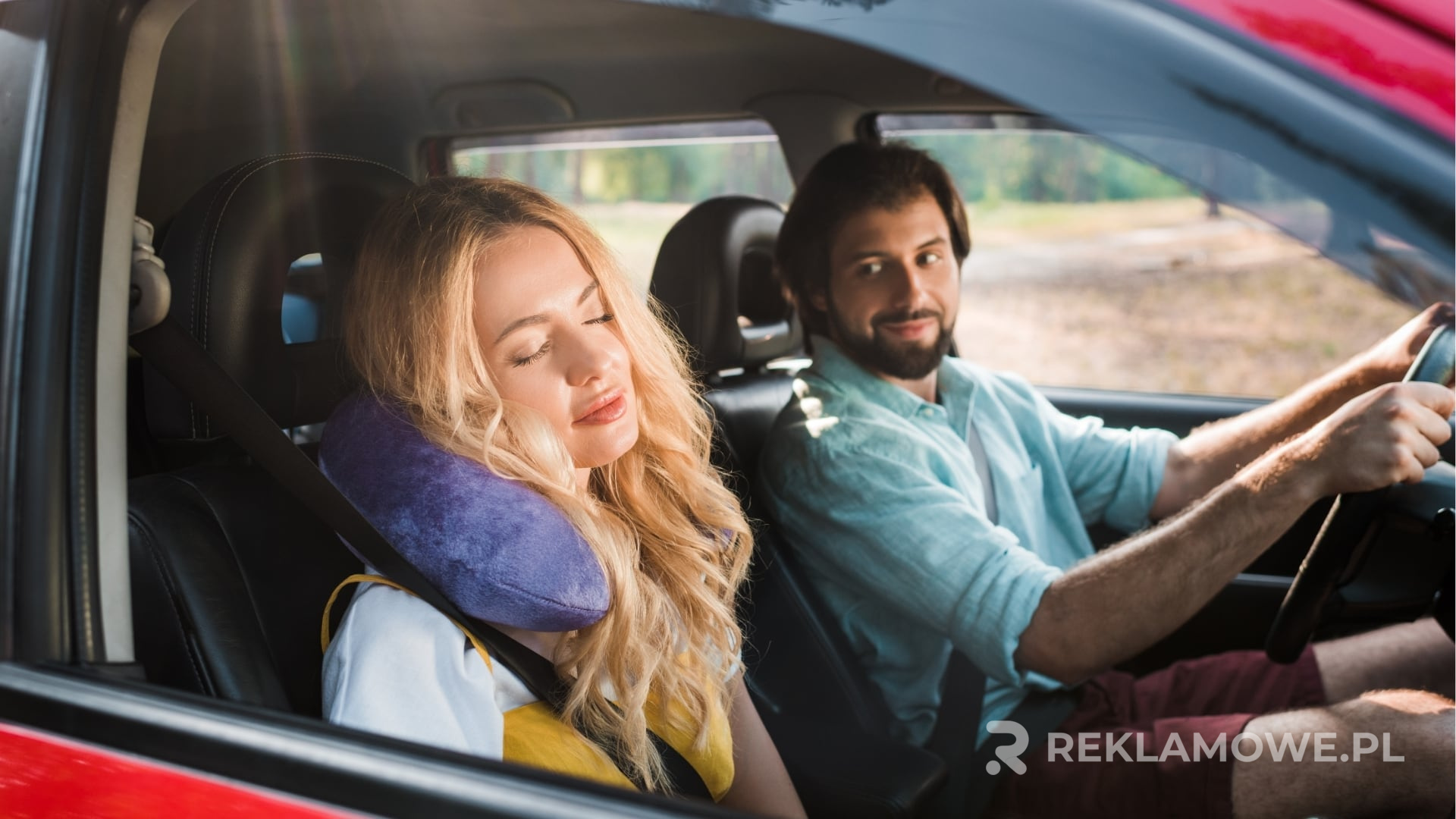 Poduszka reklamowa z logiem hotelu